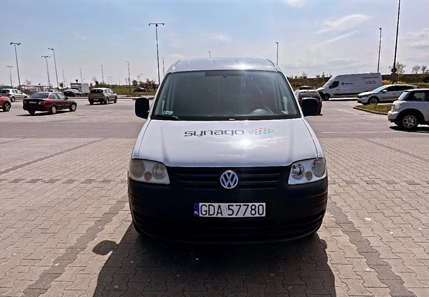 Volkswagen Caddy cena 23500 przebieg: 263000, rok produkcji 2010 z Gdańsk małe 46